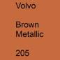 Preview: Volvo, Brown Metallic, 205.